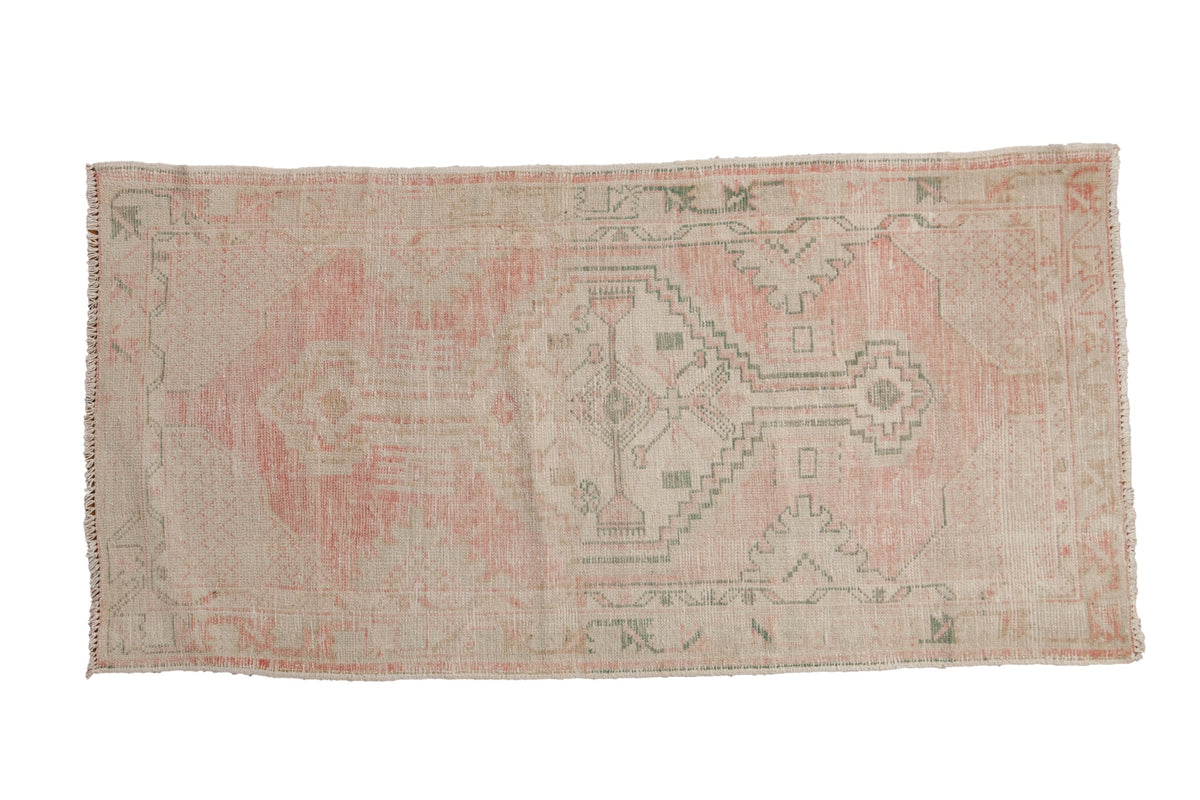 2.5x5 Vintage Distressed Oushak Rug Runner by Old New House® - main product image for Resin Society