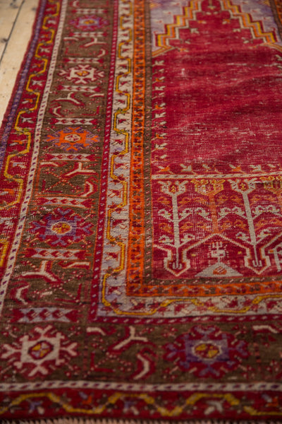 3.5x7 Vintage Ghiordes Rug Runner