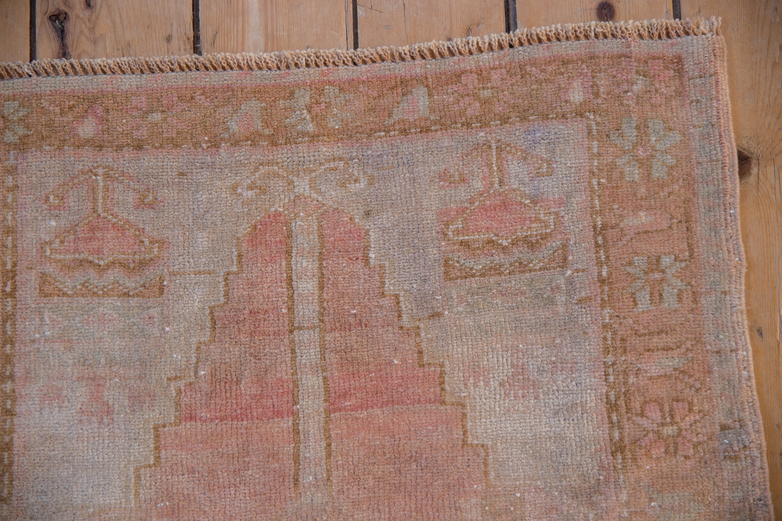 2.5x3.5 Vintage Distressed Oushak Rug