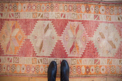 2.5x12 Vintage Distressed Kurd Rug Runner by Old New House® - product image 2 for Resin Society