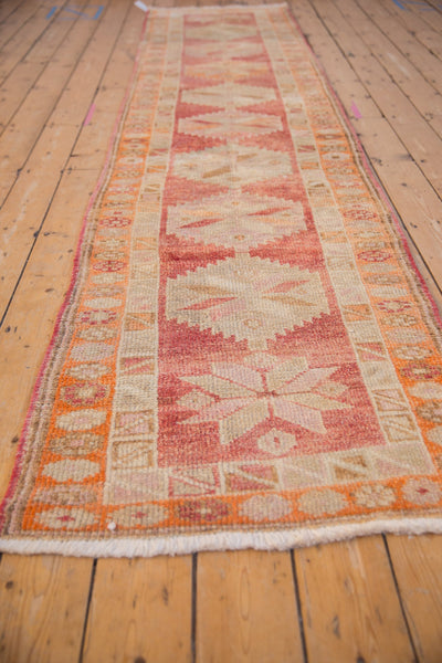 2.5x12 Vintage Distressed Kurd Rug Runner by Old New House® - product image 3 for Resin Society