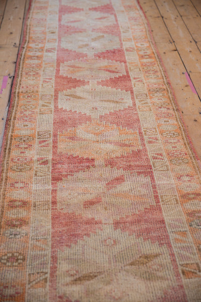 2.5x12 Vintage Distressed Kurd Rug Runner by Old New House® - product image 6 for Resin Society