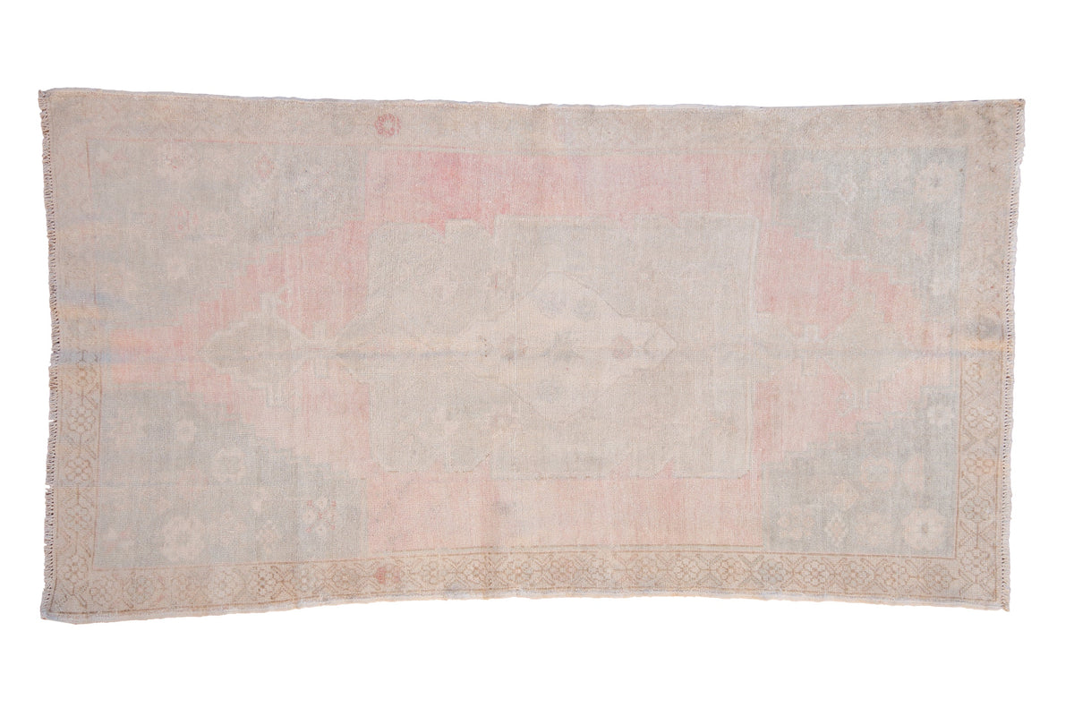 4x8 Vintage Distressed Oushak Rug Runner by Old New House® - main product image for Resin Society