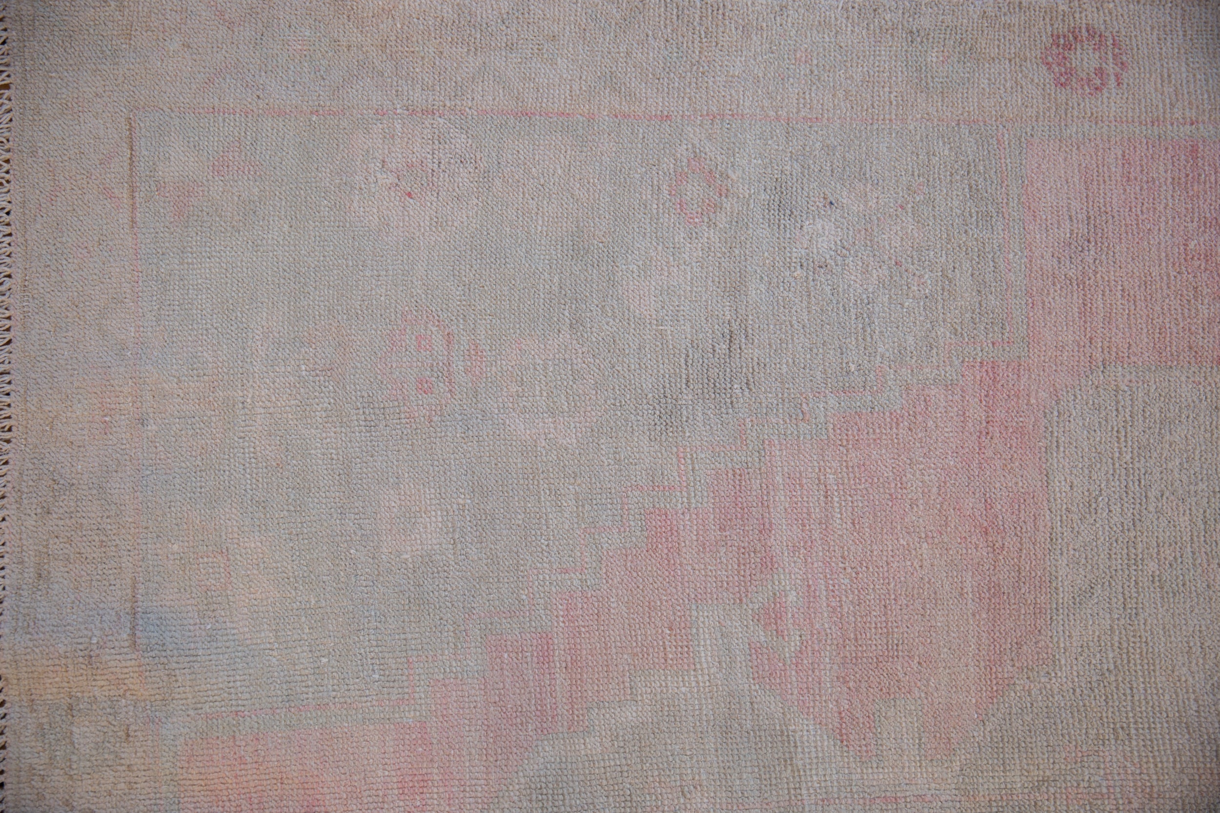 4x8 Vintage Distressed Oushak Rug Runner by Old New House® - product image 3 for Resin Society