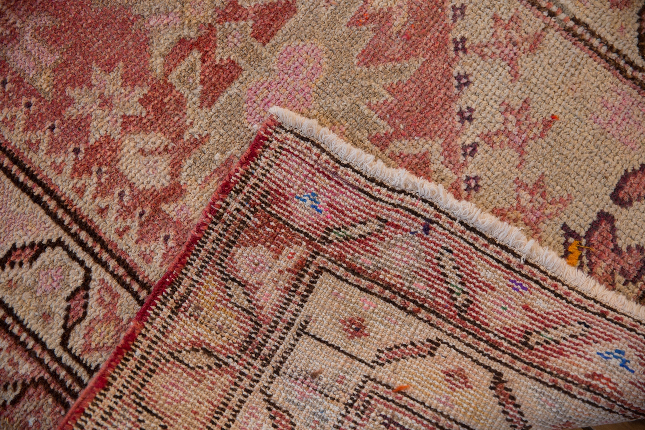 3x13.5 Vintage Distressed Kurd Rug Runner by Old New House® - product image 9 for Resin Society
