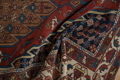 4x6.5 Vintage Fine Hamadan Rug by Old New House® - product image 9 for Resin Society