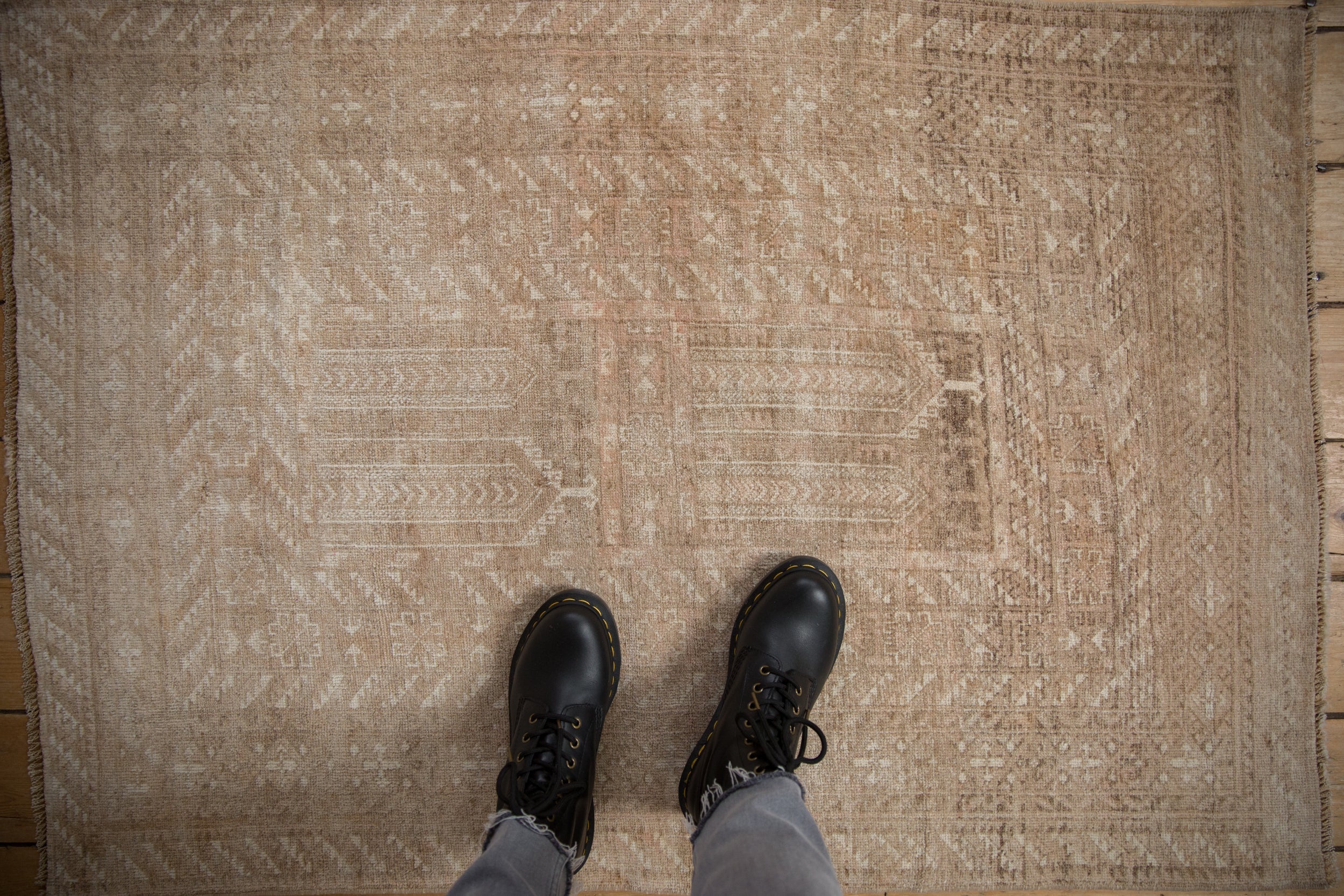 3x4.5 Vintage Distressed Turkmen Rug by Old New House® - product image 2 for Resin Society