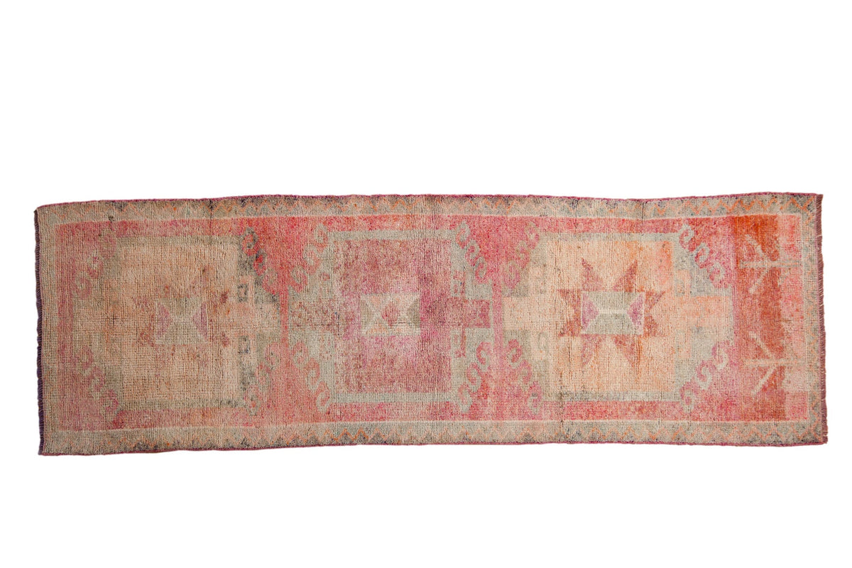 3.5x10.5 Vintage Distressed Kurd Rug Runner by Old New House® - main product image for Resin Society
