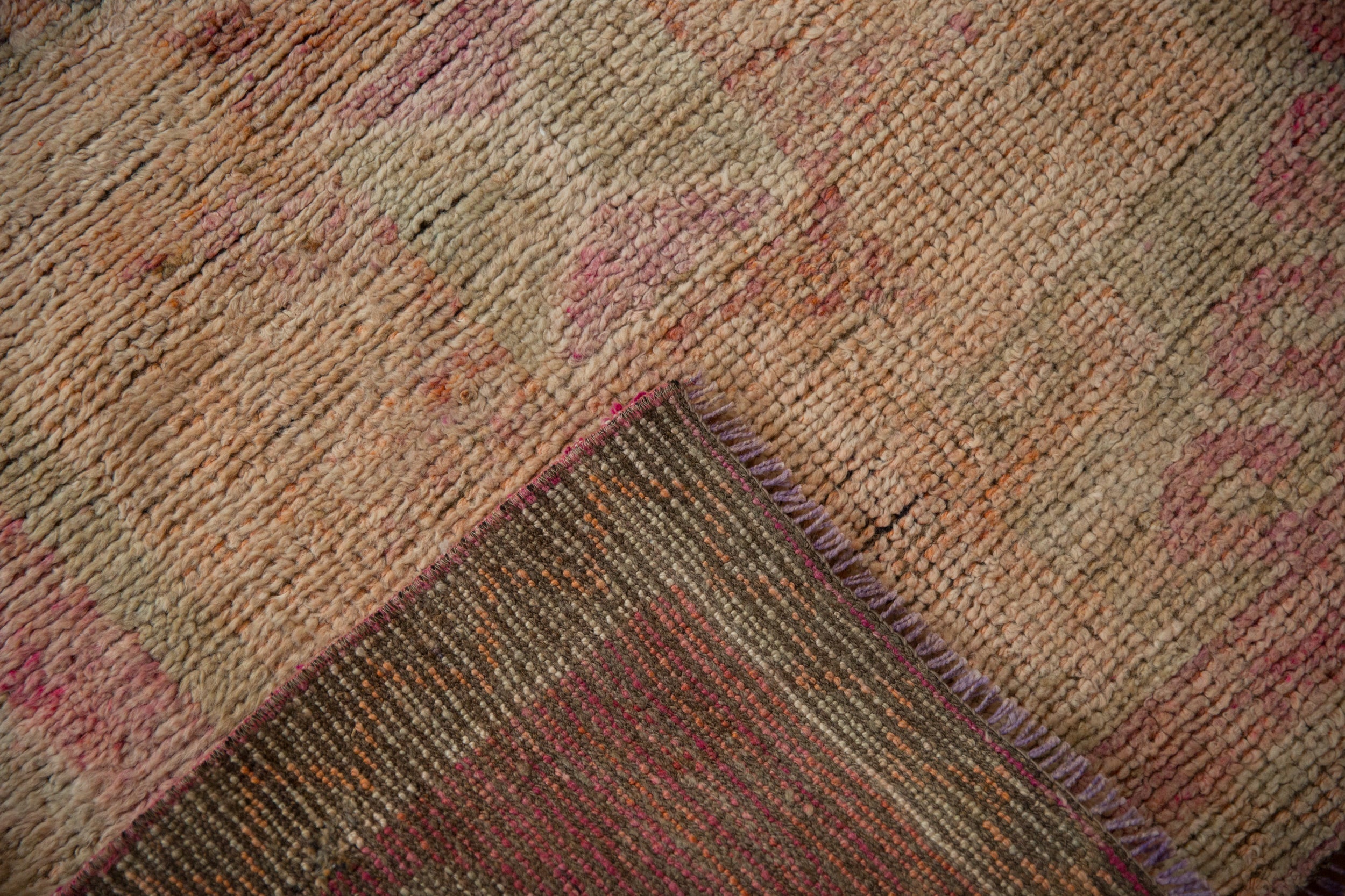 3.5x10.5 Vintage Distressed Kurd Rug Runner by Old New House® - product image 11 for Resin Society