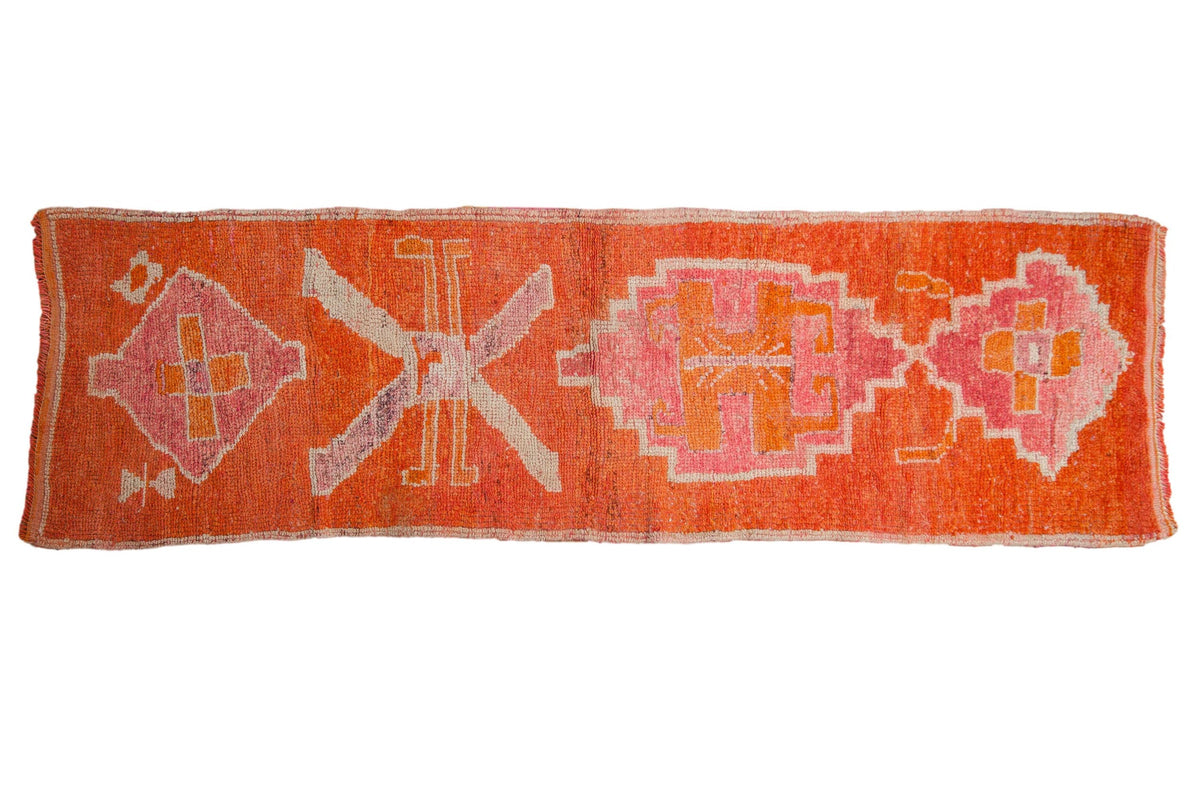 3x9.5 Vintage Distressed Kurd Rug Runner by Old New House® - main product image for Resin Society