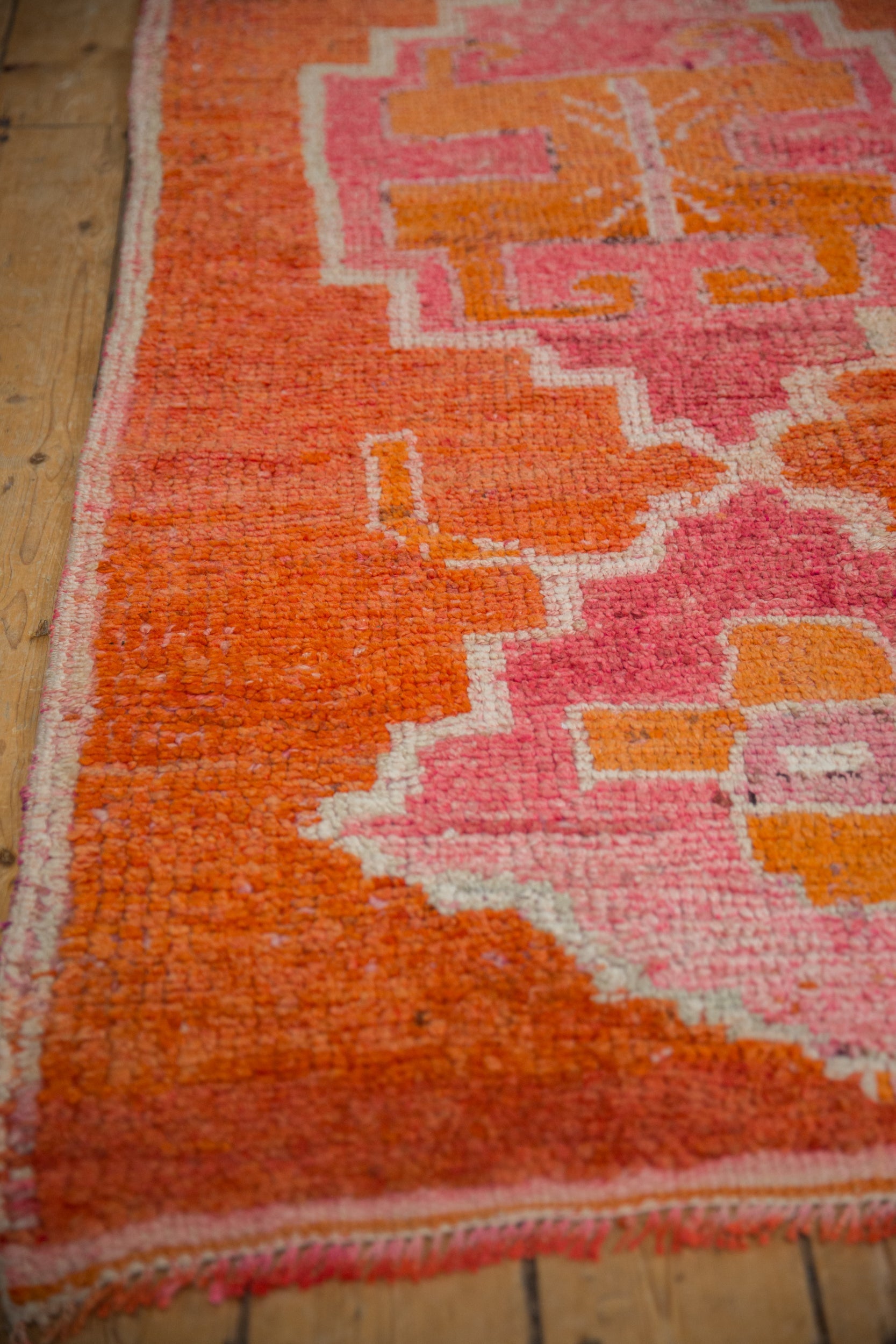 3x9.5 Vintage Distressed Kurd Rug Runner by Old New House® - product image 4 for Resin Society