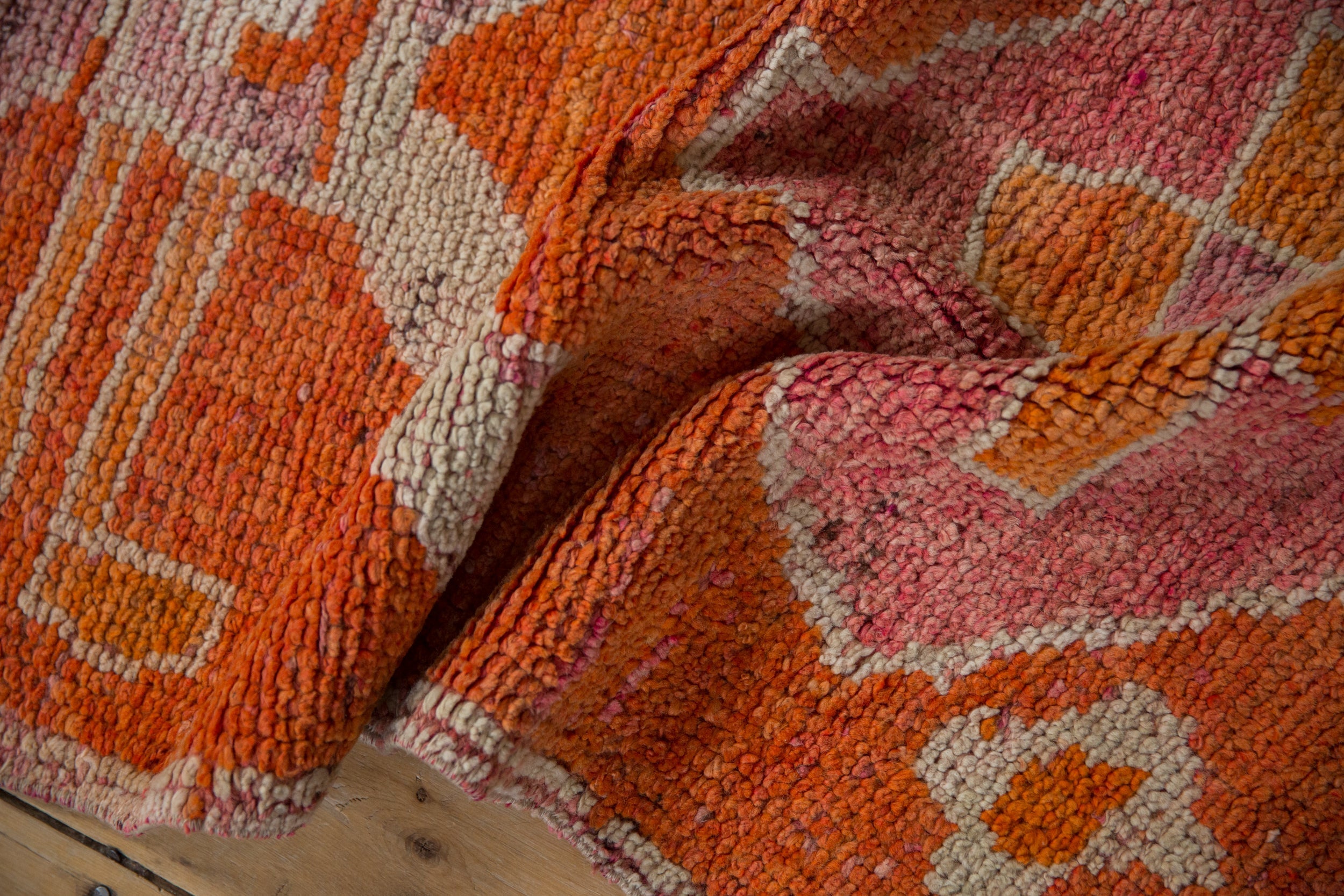 3x9.5 Vintage Distressed Kurd Rug Runner by Old New House® - product image 8 for Resin Society