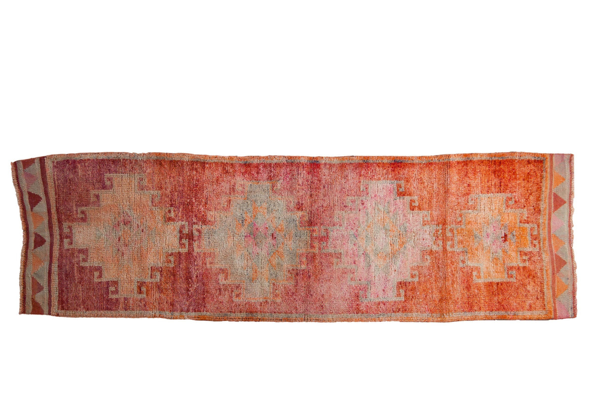 3x11 Vintage Distressed Kurd Rug Runner by Old New House® - main product image for Resin Society