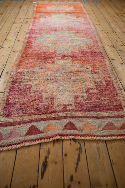 3x11 Vintage Distressed Kurd Rug Runner by Old New House® - product image 3 for Resin Society