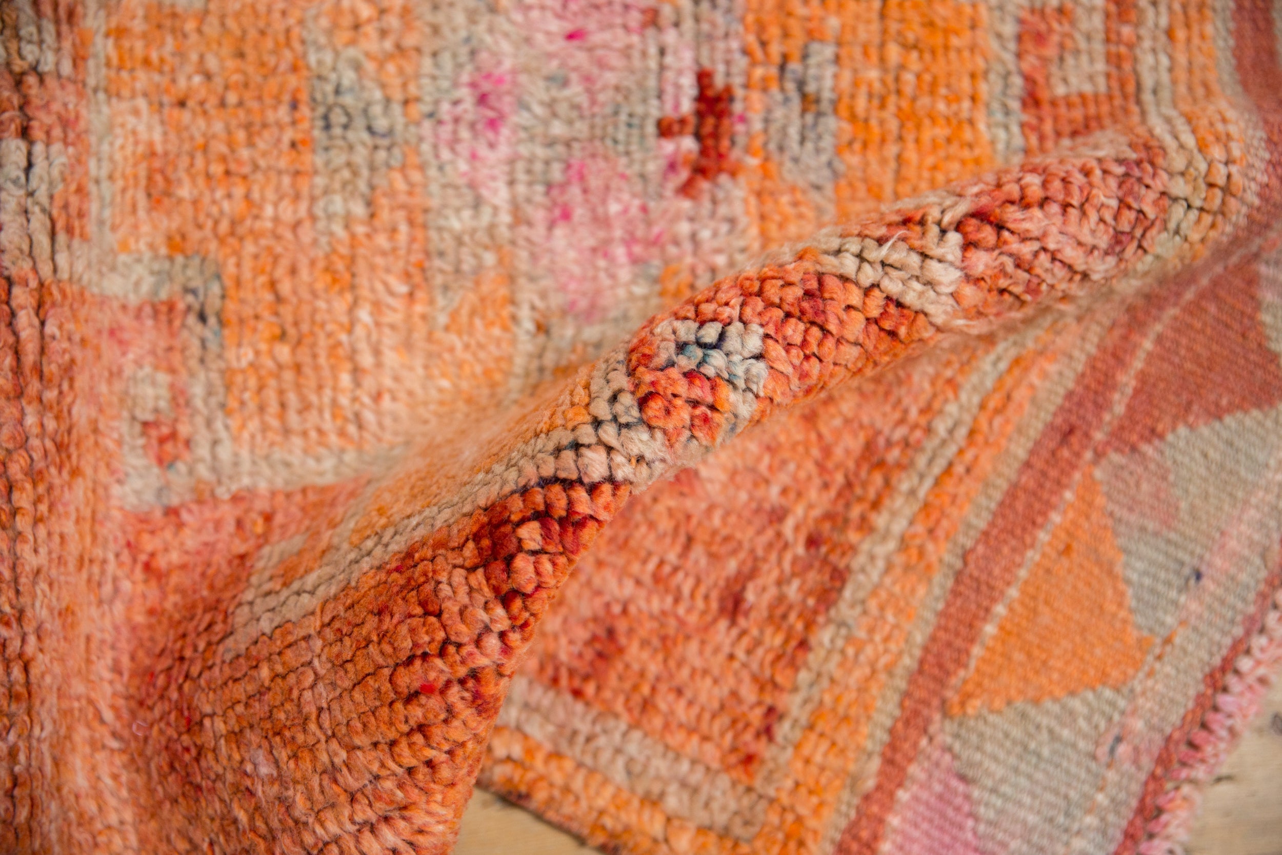 3x11 Vintage Distressed Kurd Rug Runner by Old New House® - product image 10 for Resin Society