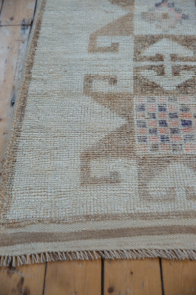 3x11.5 Vintage Distressed Kurd Rug Runner by Old New House® - product image 5 for Resin Society