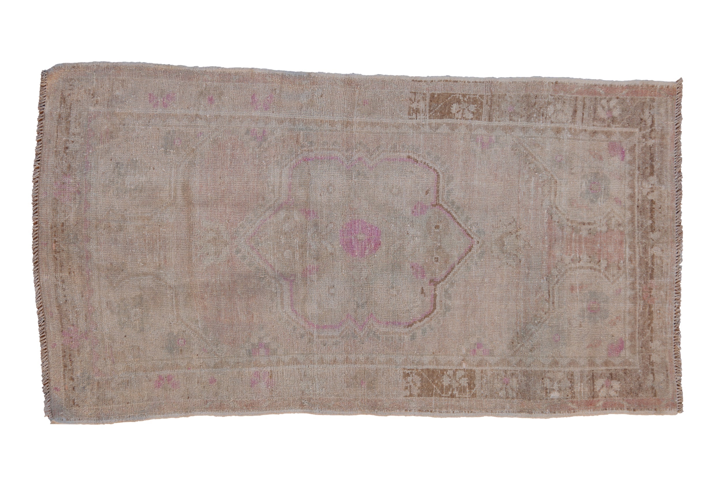 3x5.5 Vintage Distressed Oushak Rug by Old New House® - main product image for Resin Society