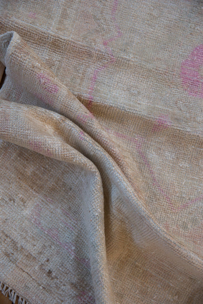 3x5.5 Vintage Distressed Oushak Rug by Old New House® - product image 6 for Resin Society