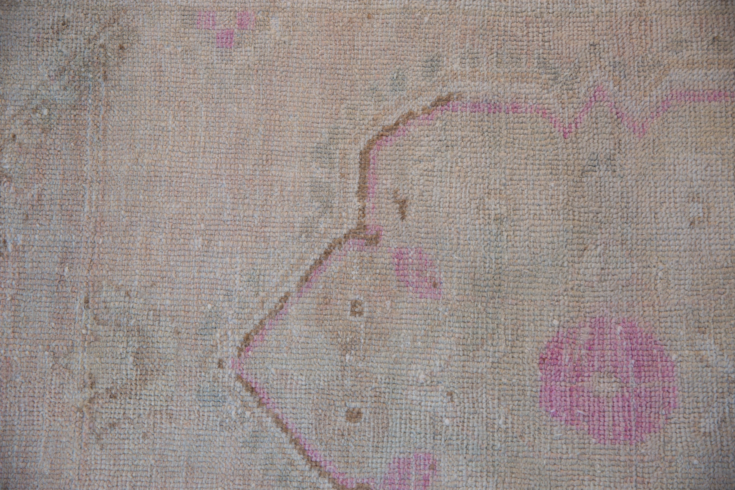 3x5.5 Vintage Distressed Oushak Rug by Old New House® - product image 8 for Resin Society