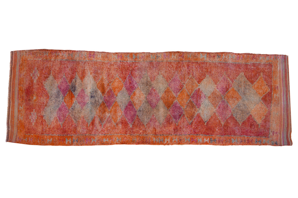 3.5x10 Vintage Distressed Kurd Rug Runner by Old New House® - main product image for Resin Society