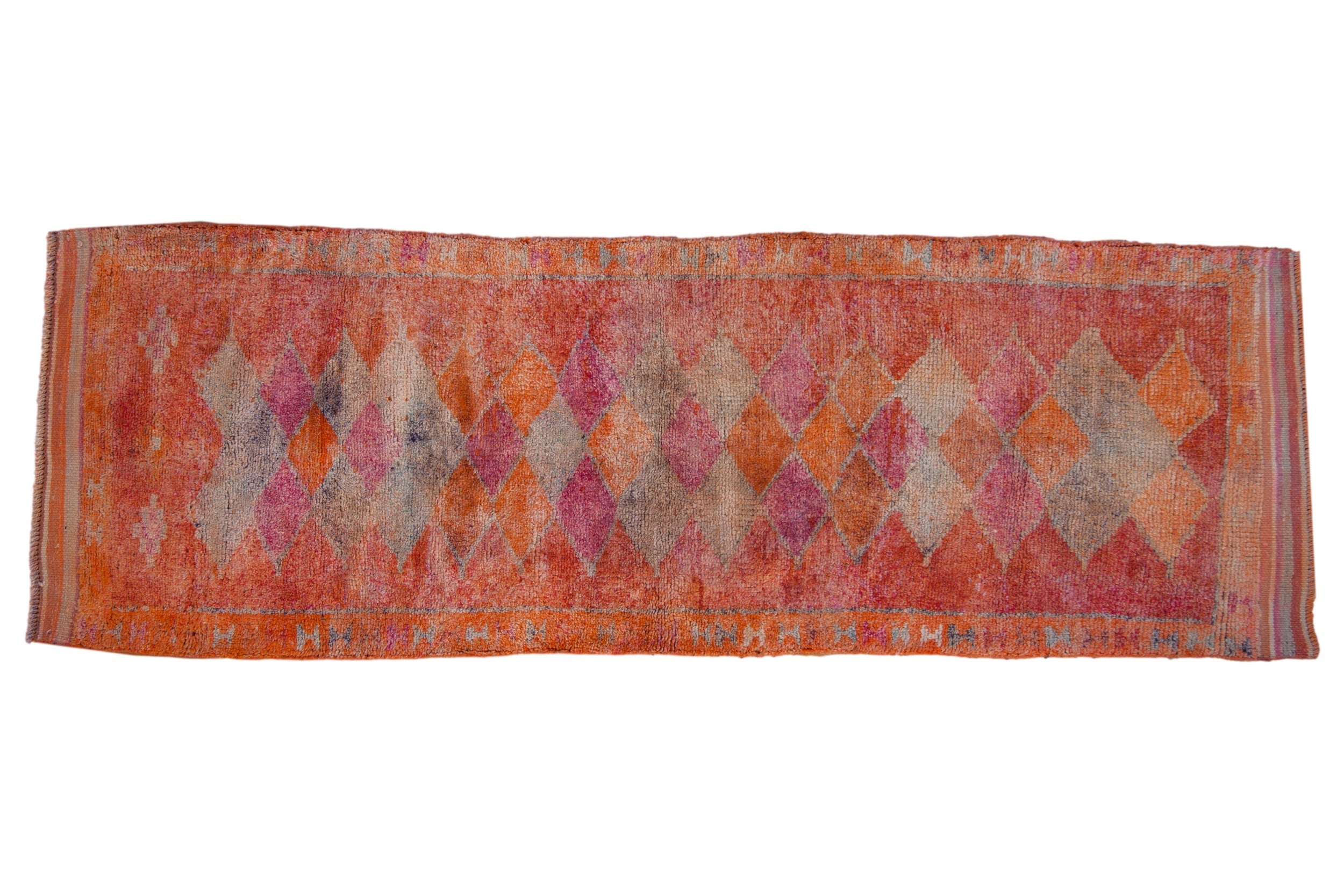 3.5x10 Vintage Distressed Kurd Rug Runner by Old New House® - main product image for Resin Society
