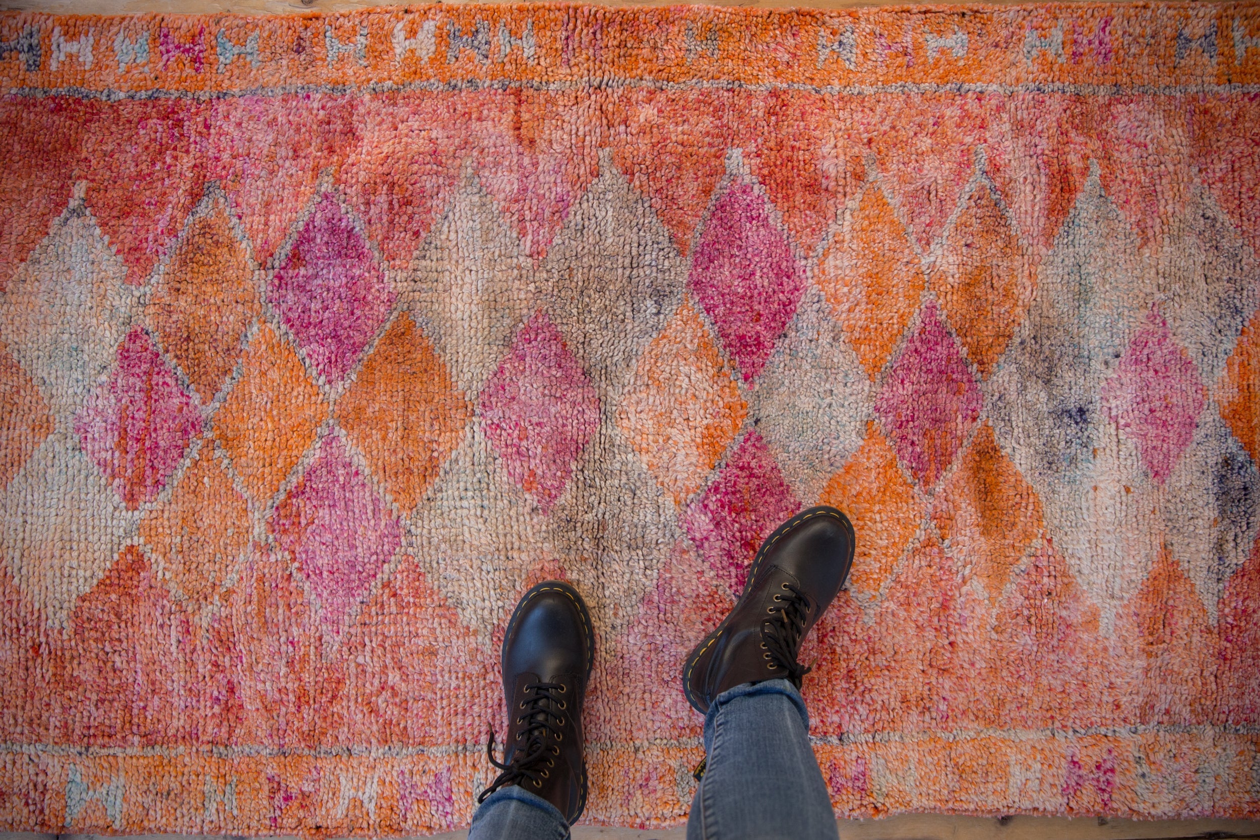 3.5x10 Vintage Distressed Kurd Rug Runner by Old New House® - product image 2 for Resin Society