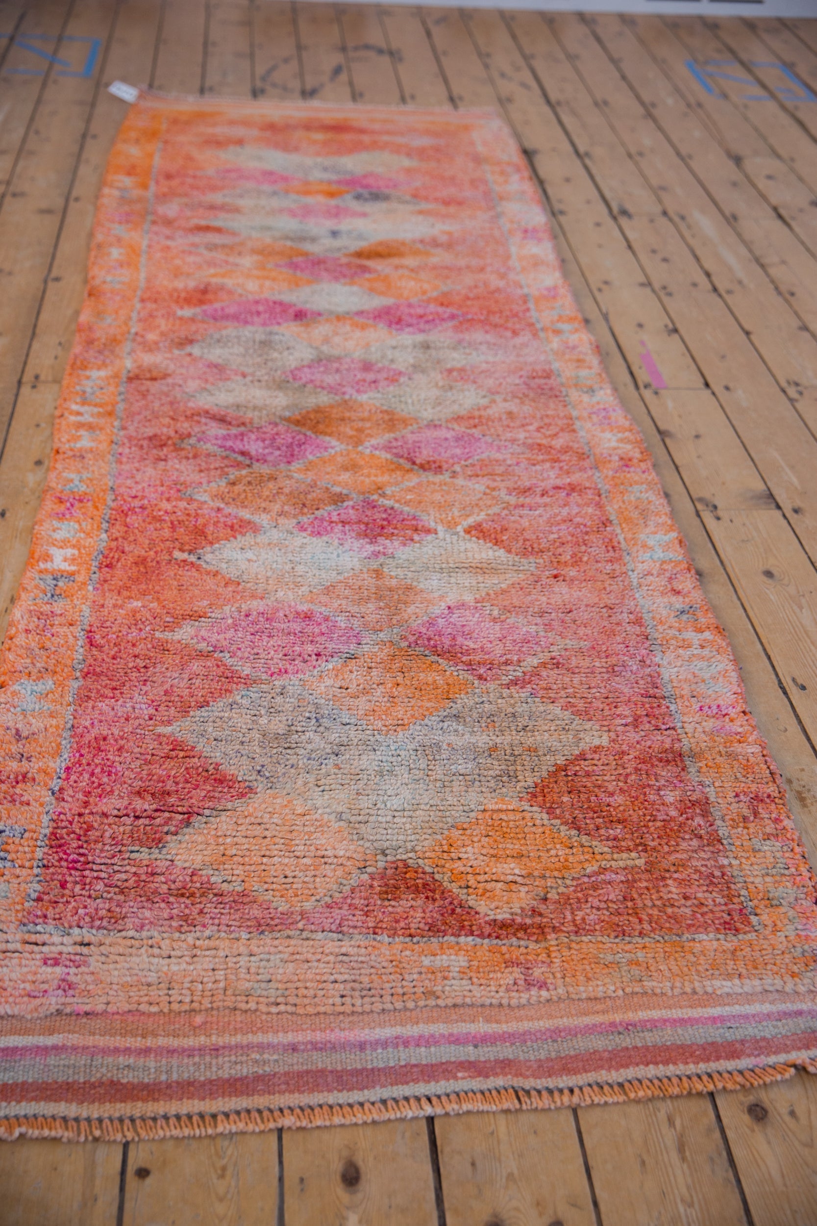 3.5x10 Vintage Distressed Kurd Rug Runner by Old New House® - product image 5 for Resin Society