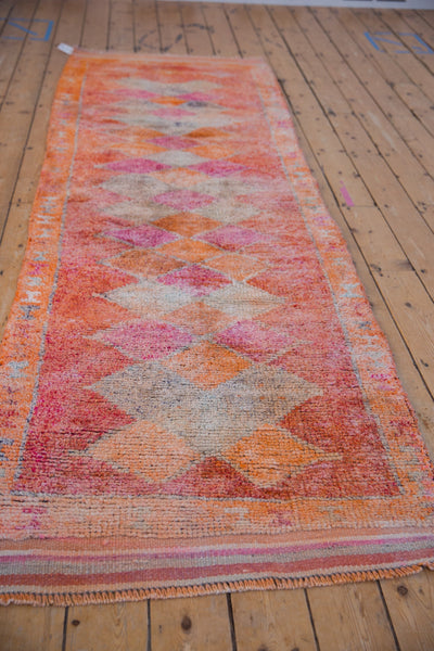 3.5x10 Vintage Distressed Kurd Rug Runner by Old New House® - product image 5 for Resin Society