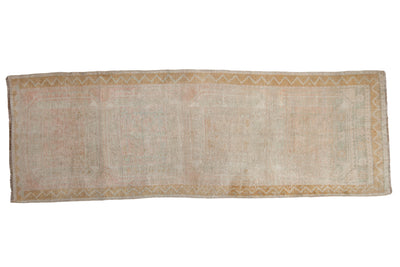 3.5x9.5 Vintage Distressed Oushak Rug Runner by Old New House® - main product image for Resin Society