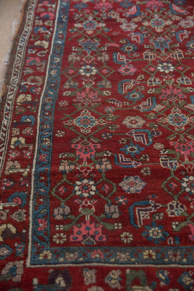 4x5.5 Vintage Kurdish Hamadan Rug