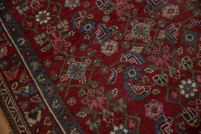 4x5.5 Vintage Kurdish Hamadan Rug