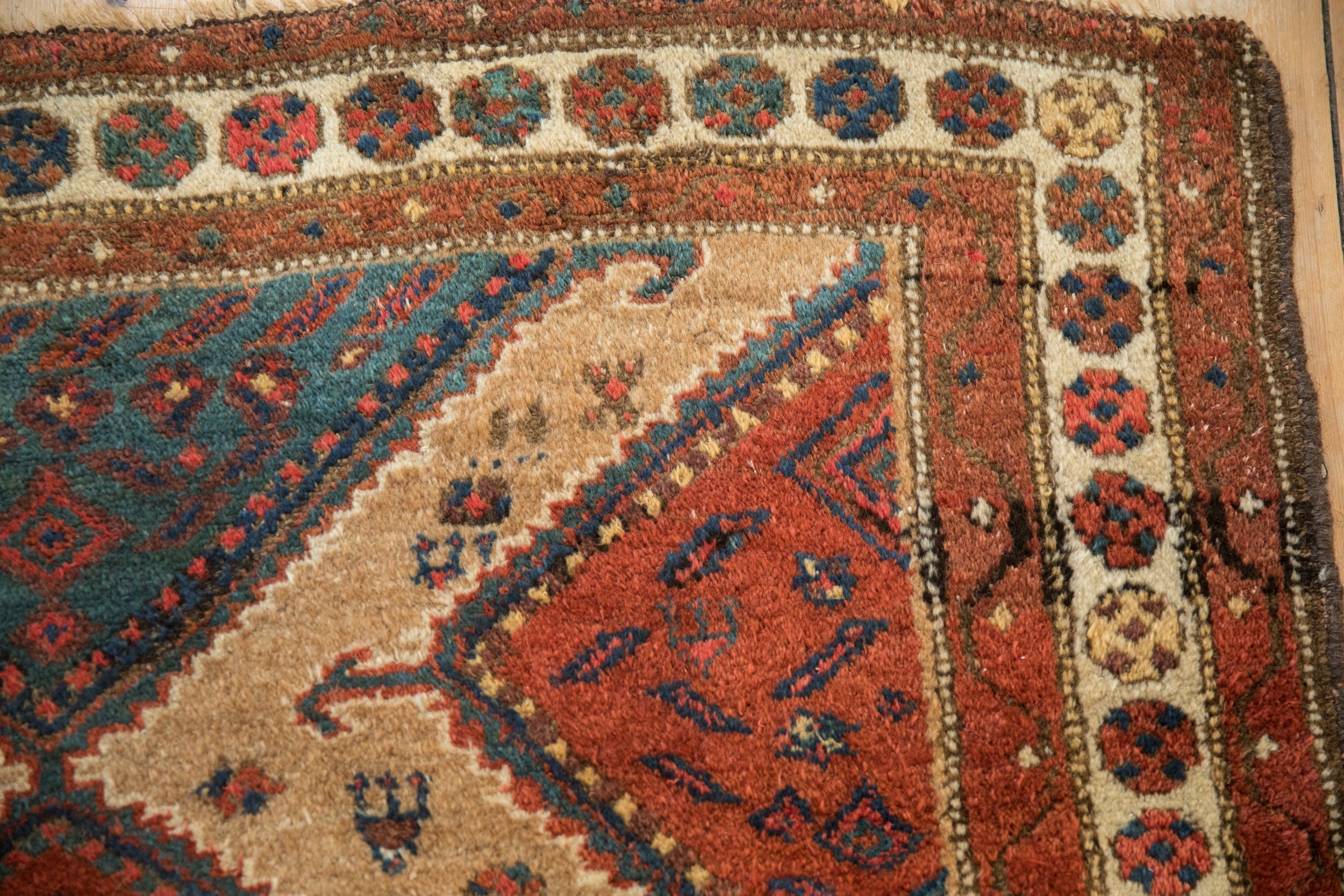 4x6.5 Antique Fine Hamadan Rug by Old New House® - product image 3 for Resin Society