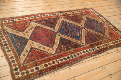 4x6.5 Antique Fine Hamadan Rug by Old New House® - product image 7 for Resin Society