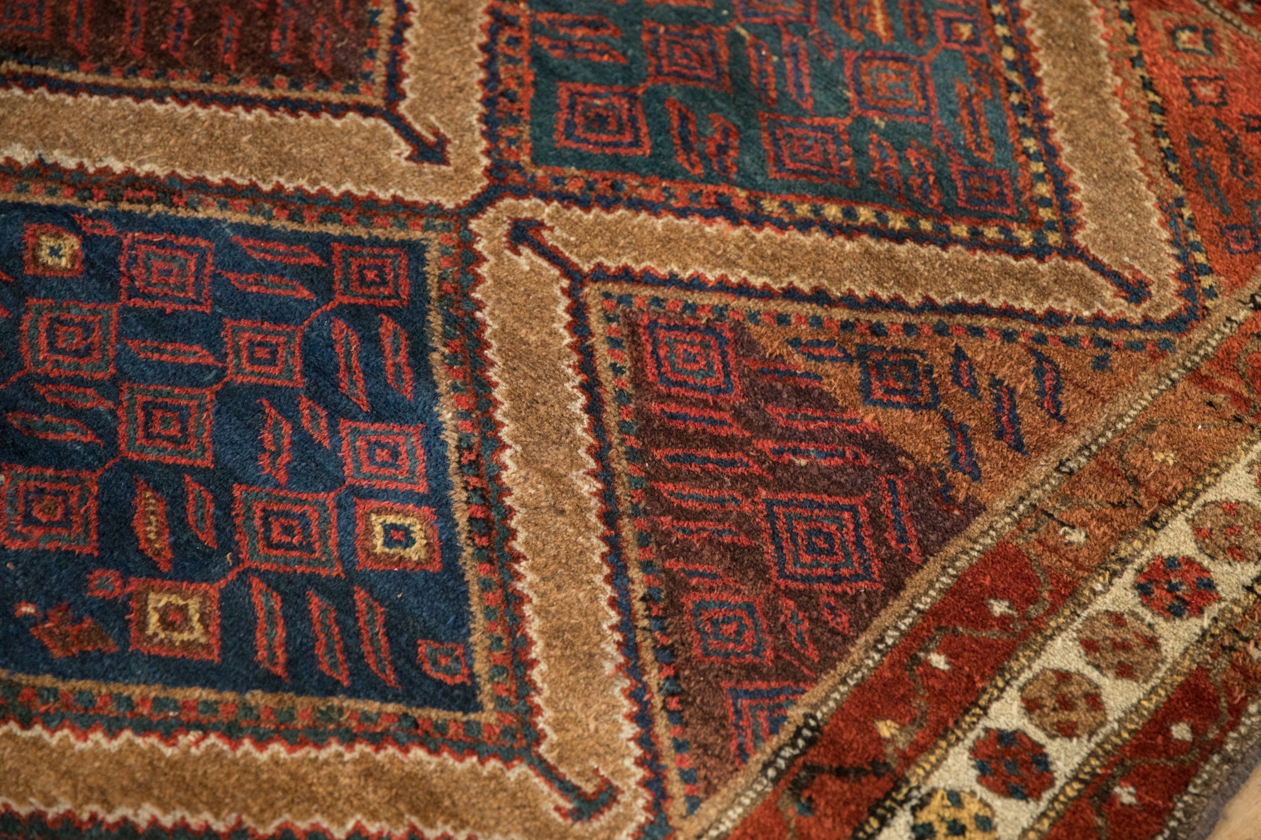 4x6.5 Antique Fine Hamadan Rug by Old New House® - product image 8 for Resin Society
