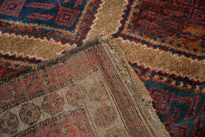 4x6.5 Antique Fine Hamadan Rug by Old New House® - product image 13 for Resin Society