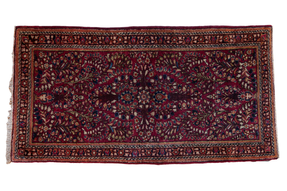 2.5x5 Vintage Fine American Sarouk Rug Runner by Old New House® - main product image for Resin Society