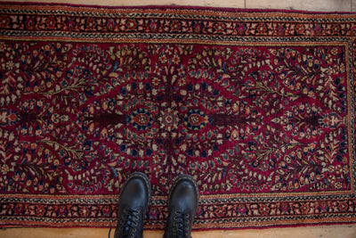 2.5x5 Vintage Fine American Sarouk Rug Runner by Old New House® - product image 2 for Resin Society