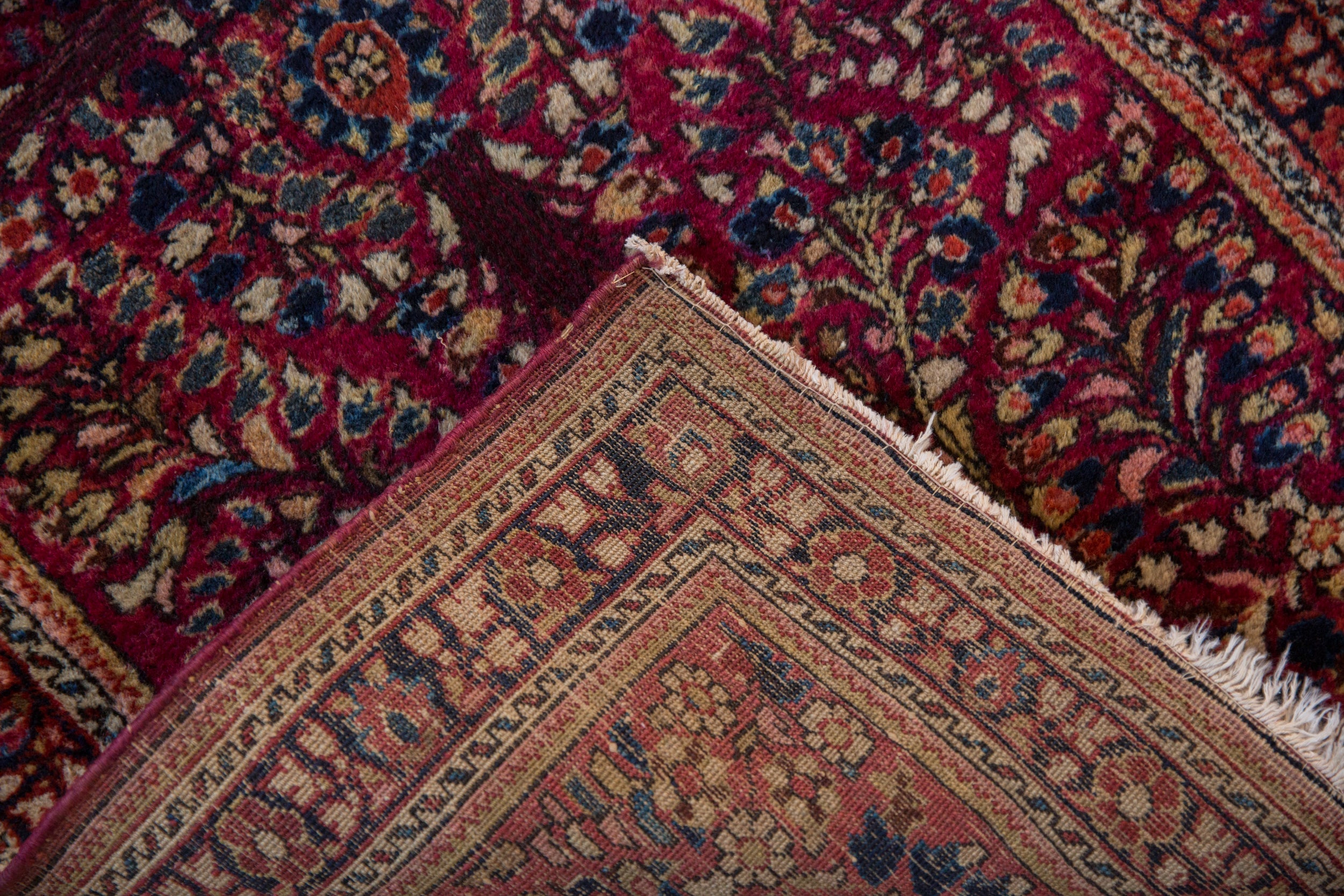 2.5x5 Vintage Fine American Sarouk Rug Runner by Old New House® - product image 7 for Resin Society