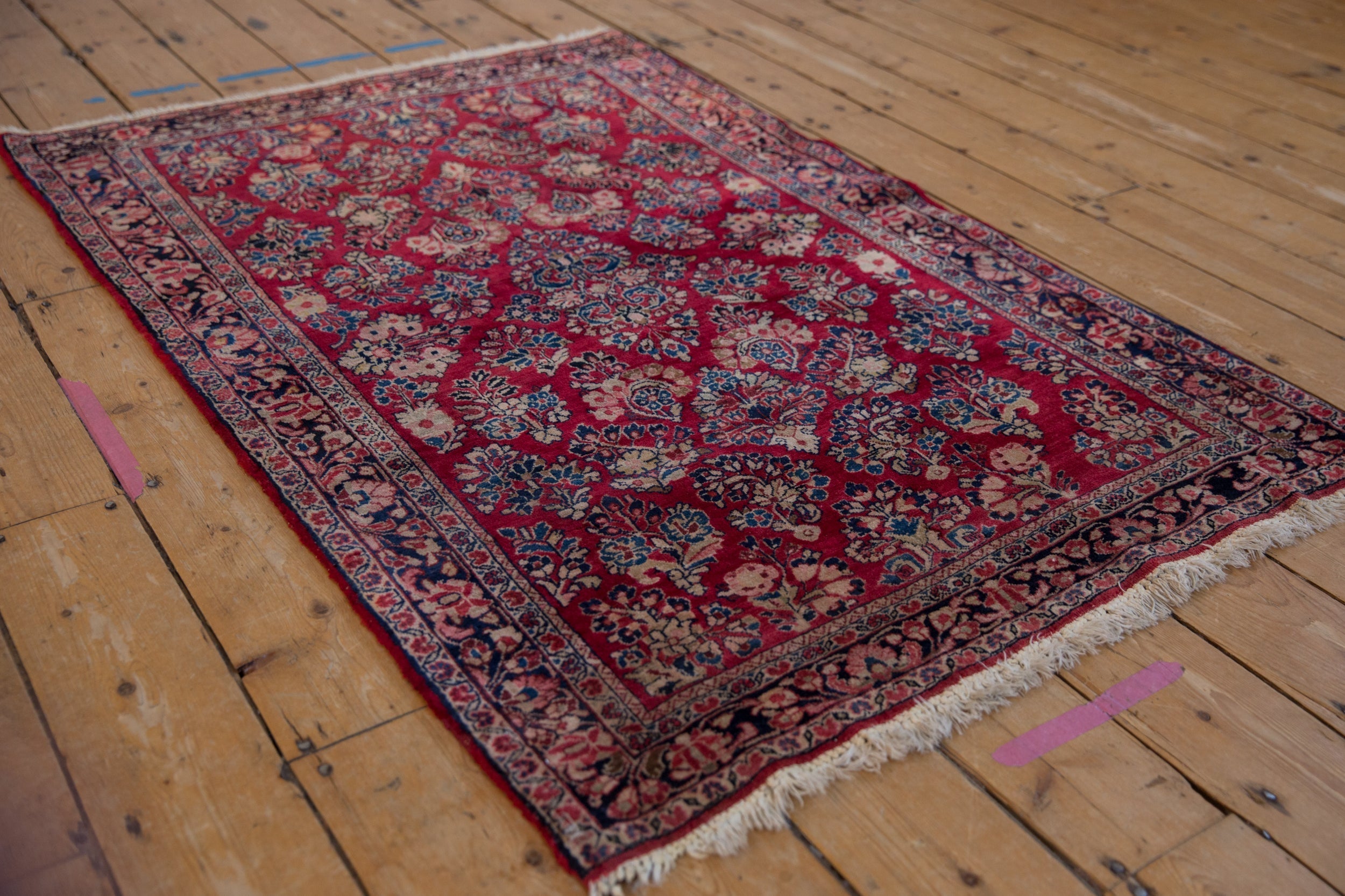 3.5x5 Vintage Fine German Sarouk Rug by Old New House® - product image 5 for Resin Society