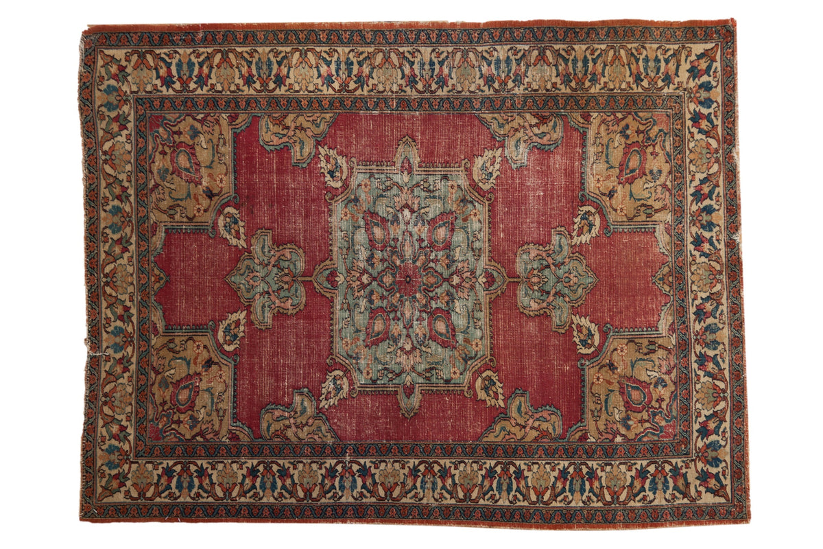 4x5.5 Antique Fine Doroksh Rug by Old New House® - main product image for Resin Society