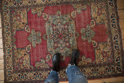 4x5.5 Antique Fine Doroksh Rug by Old New House® - product image 2 for Resin Society