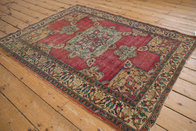4x5.5 Antique Fine Doroksh Rug by Old New House® - product image 7 for Resin Society