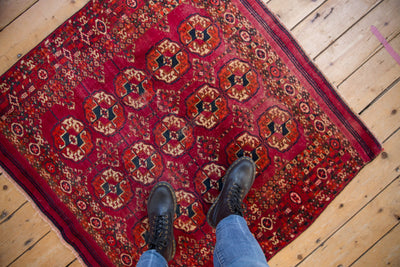 3.5x4 Vintage Turkmen Square Rug by Old New House® - product image 2 for Resin Society