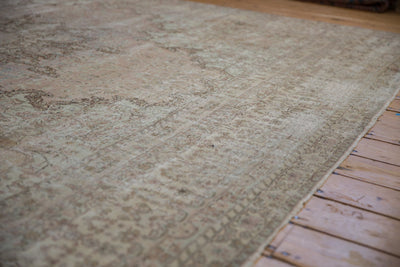 9.5x10 Vintage Fine Distressed Cyrus Crown® Kerman Square Carpet by Old New House® - product image 4 for Resin Society