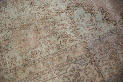 9.5x10 Vintage Fine Distressed Cyrus Crown® Kerman Square Carpet by Old New House® - product image 6 for Resin Society