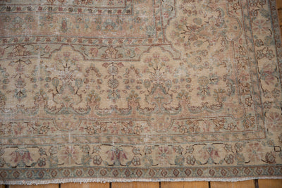 9.5x10 Vintage Fine Distressed Cyrus Crown® Kerman Square Carpet by Old New House® - product image 9 for Resin Society