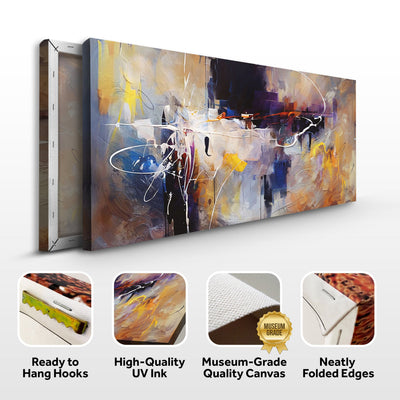 Canvas Print: "Colorplay Symphony" by Tailored Canvases - product image 5 for Resin Society