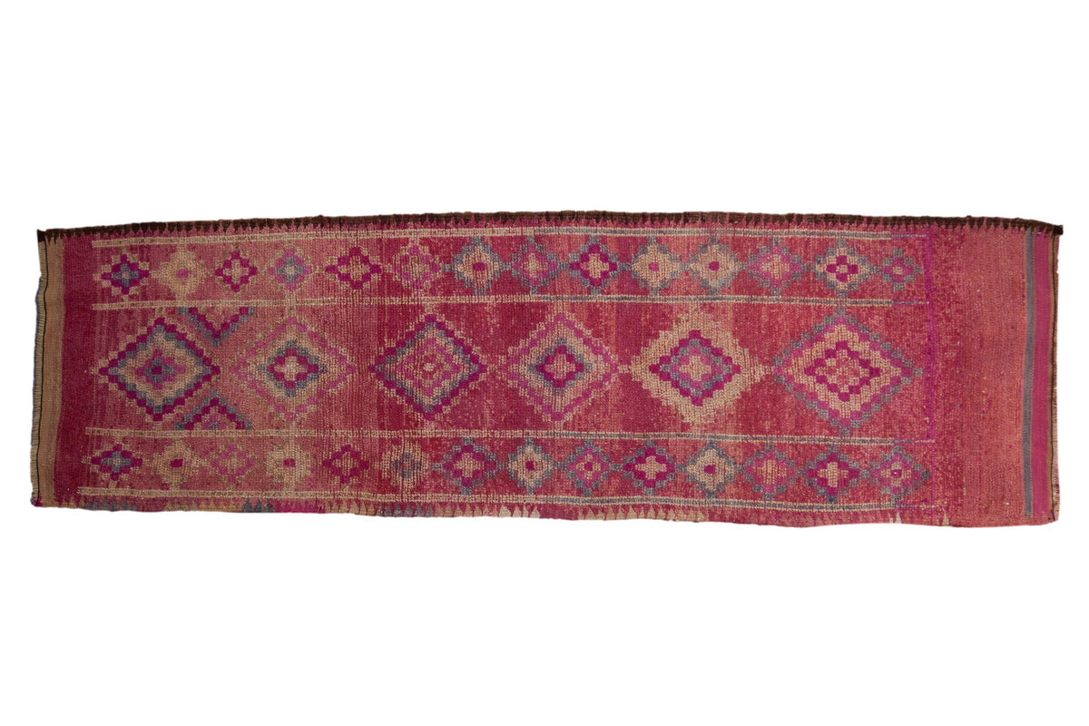 3x10.5 Vintage Distressed Kurd Rug Runner by Old New House® - main product image for Resin Society