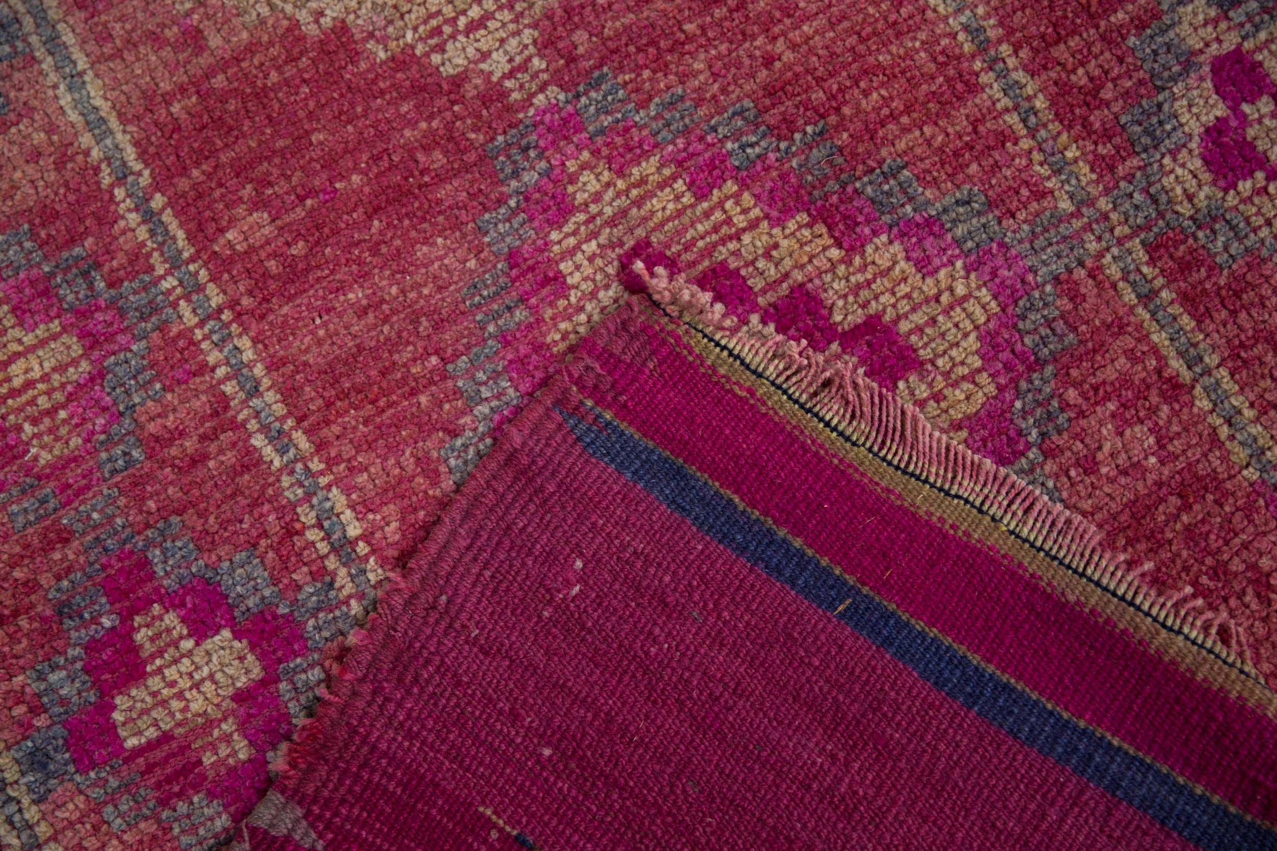 3x10.5 Vintage Distressed Kurd Rug Runner by Old New House® - product image 9 for Resin Society