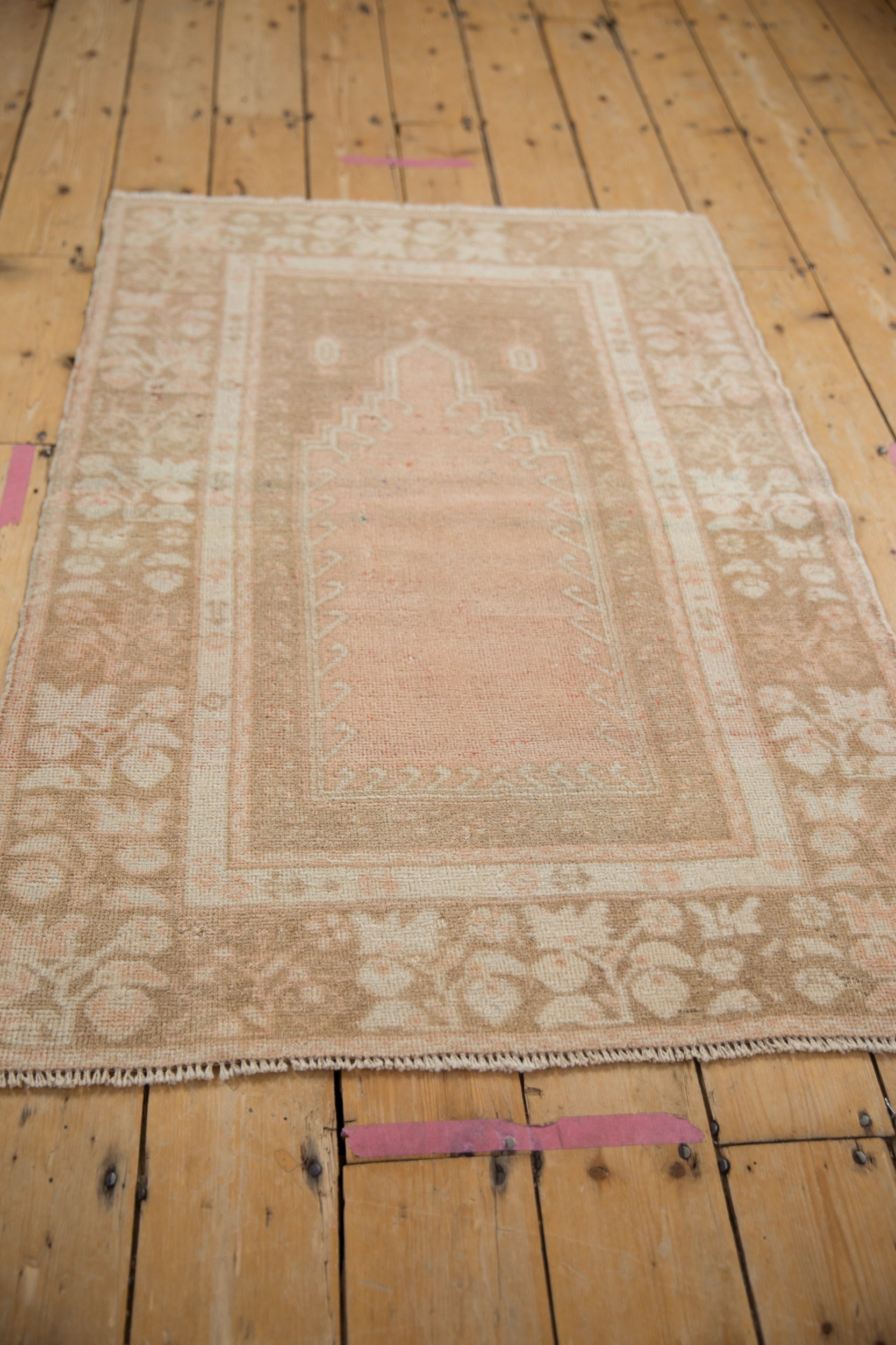 3x4.5 Vintage Distressed Oushak Rug by Old New House® - product image 5 for Resin Society